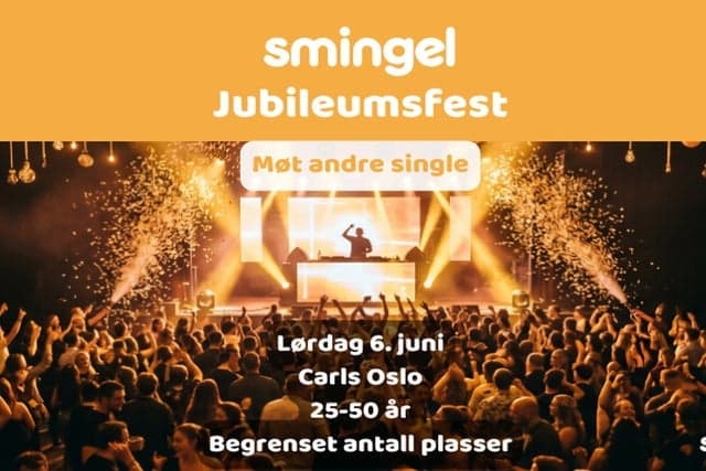 Smingel Jubileumsfest for single