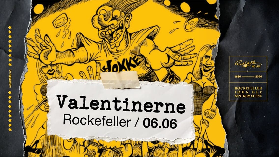 Valentinerne feirer 40 år!